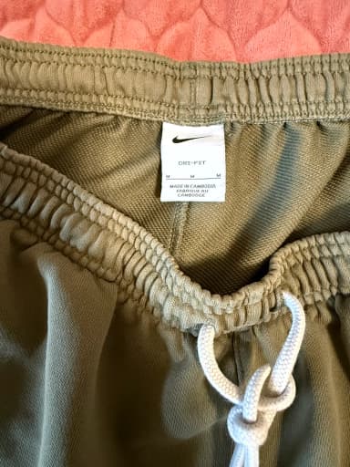 Nike Dri-FIT Olive Green Jogger Sweatpants