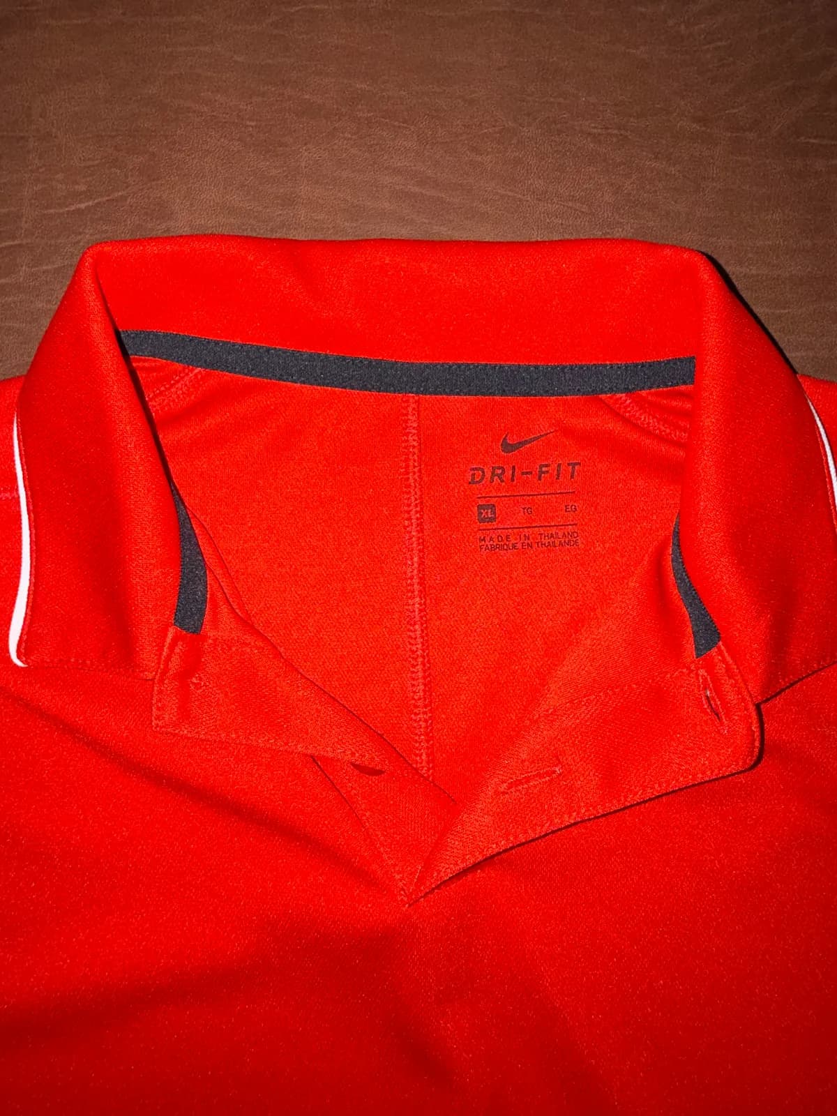 Nike Dri-FIT Red Polo Shirt – Youth XL
