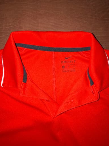 Nike Dri-FIT Red Polo Shirt – Youth XL