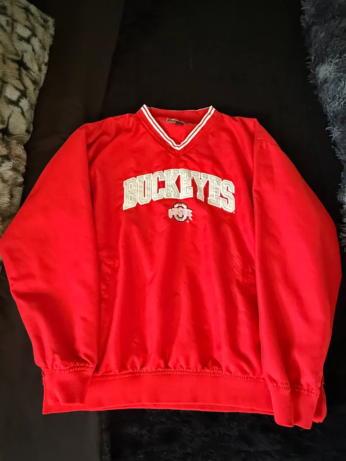 Vintage Ohio State pullover Windbreaker