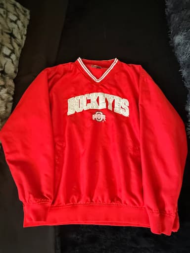 Vintage Ohio State pullover Windbreaker