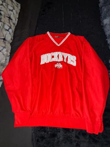 Vintage Ohio State pullover Windbreaker