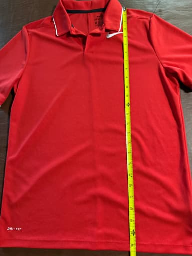 Nike Dri-FIT Red Polo Shirt – Youth XL
