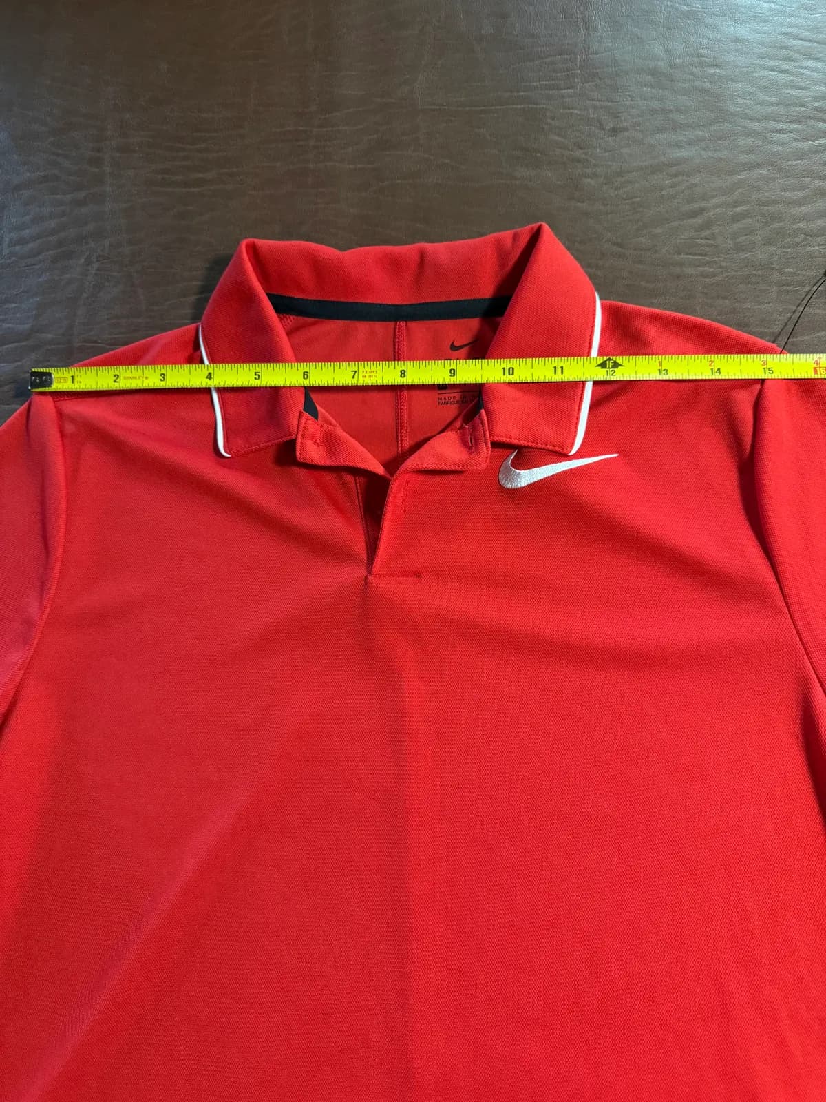 Nike Dri-FIT Red Polo Shirt – Youth XL